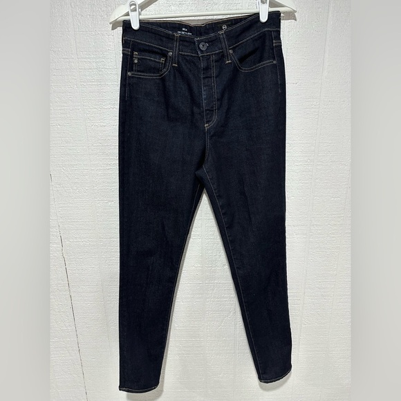 Ag Adriano Goldschmied Mila super high rise skinny jeans size 29R - Picture 1 of 11